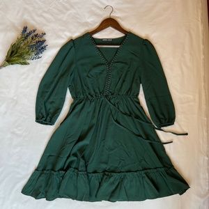 Dark green SHEIN dress. Size US 4 (small).